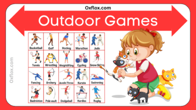 all outdoor games name